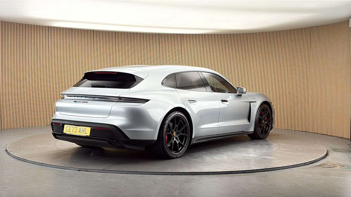 More views of Porsche Taycan