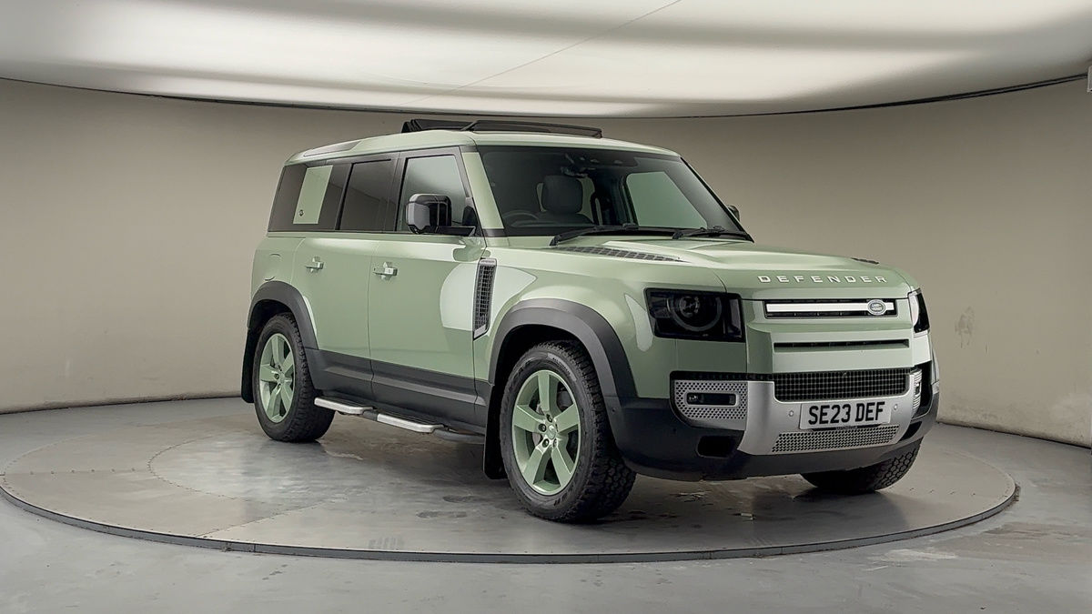 Land Rover Defender 110 Sticky Header Image