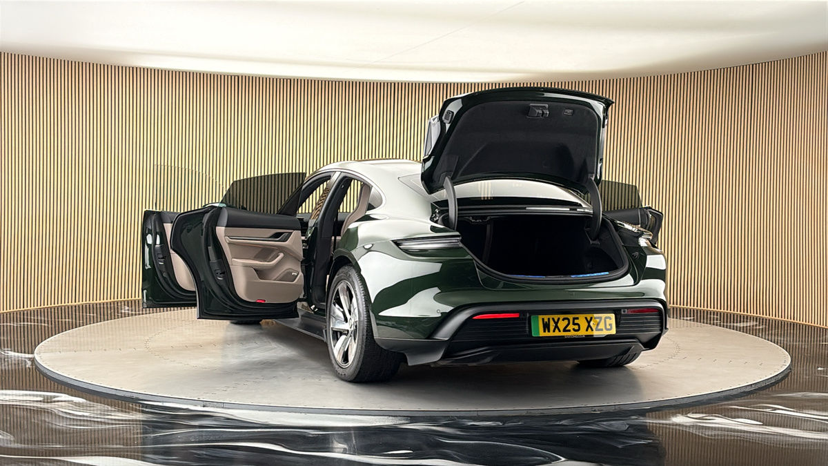 More views of Porsche Taycan