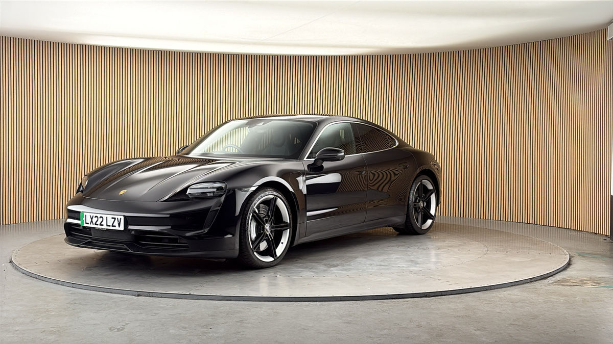 More views of Porsche Taycan
