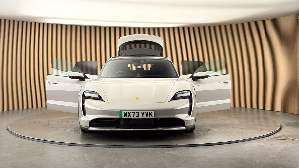 More views of Porsche Taycan