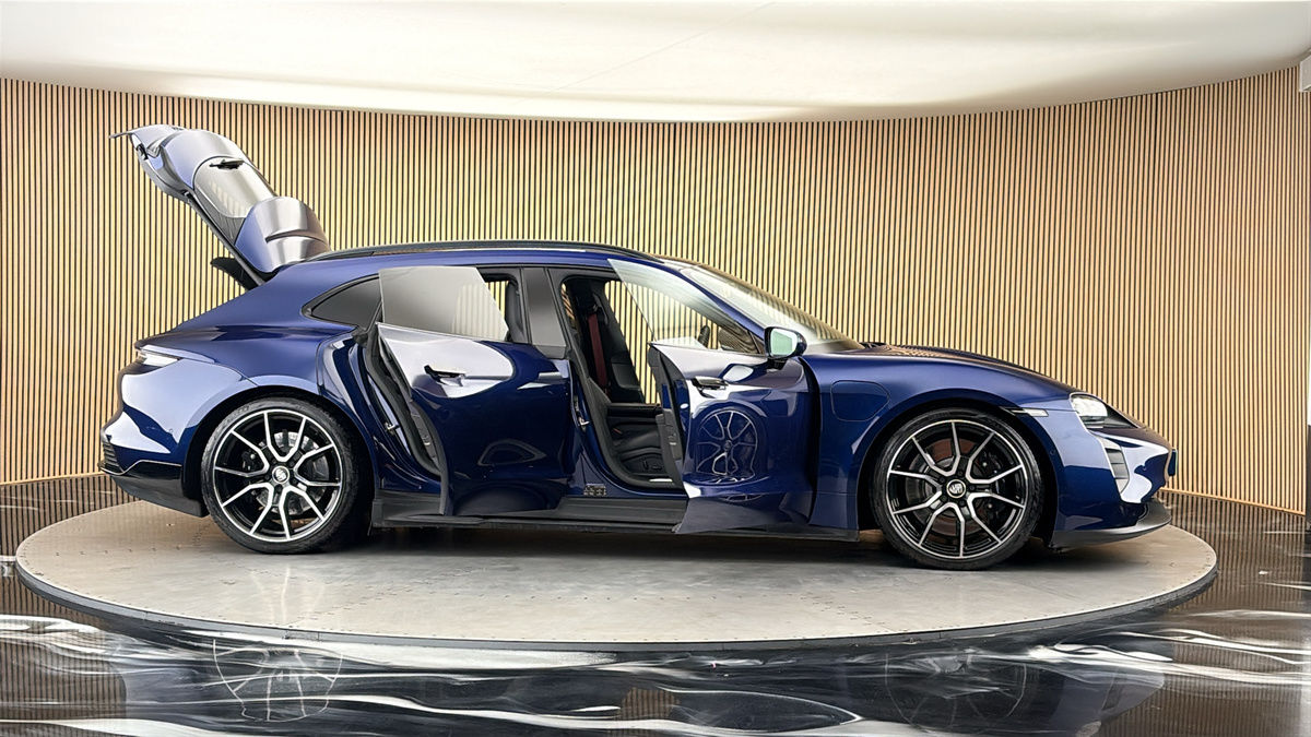 More views of Porsche Taycan