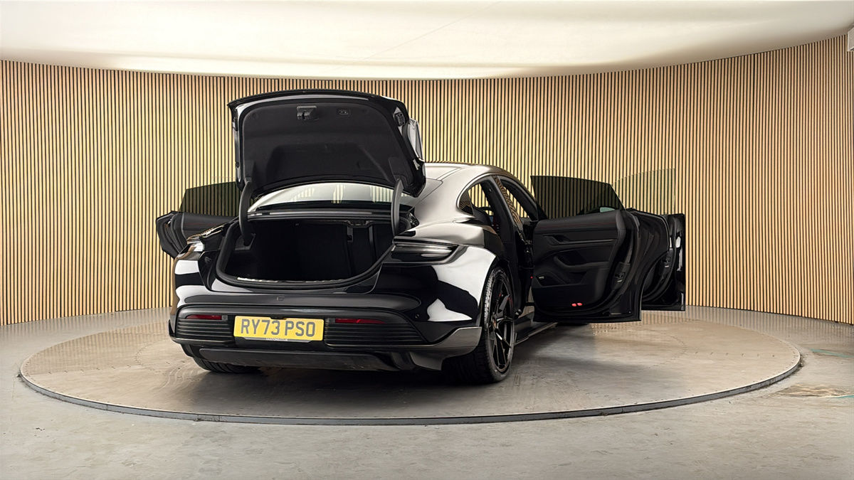 More views of Porsche Taycan