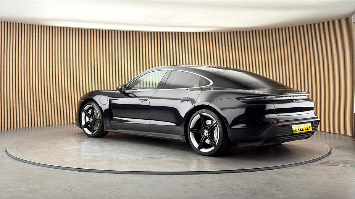More views of Porsche Taycan