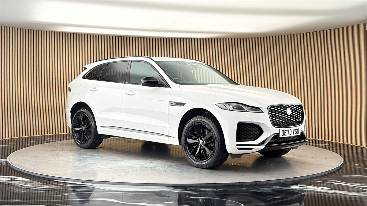 More views of Jaguar F-PACE