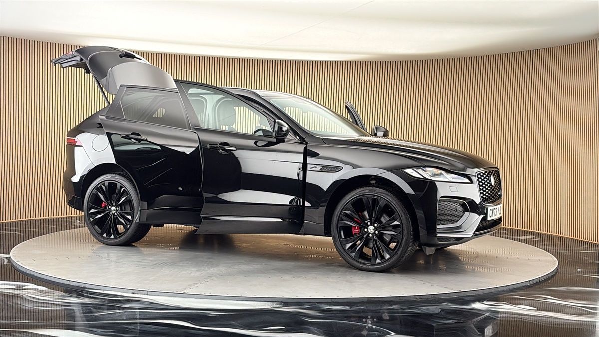 More views of Jaguar F-PACE