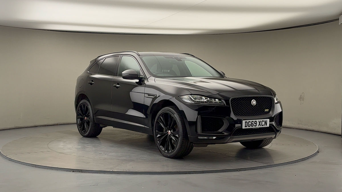 Jaguar F-PACE Sticky Header Image