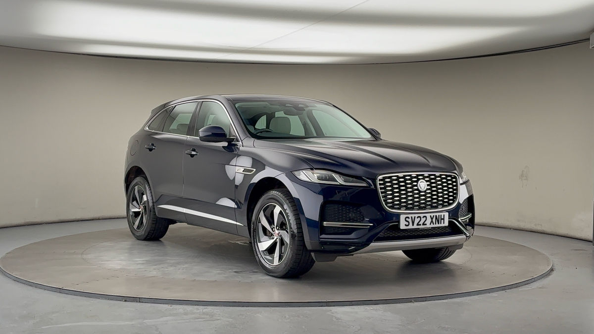 Jaguar F-PACE Sticky Header Image