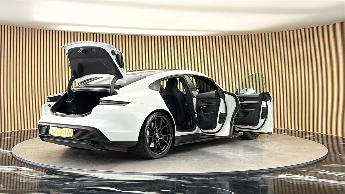More views of Porsche Taycan