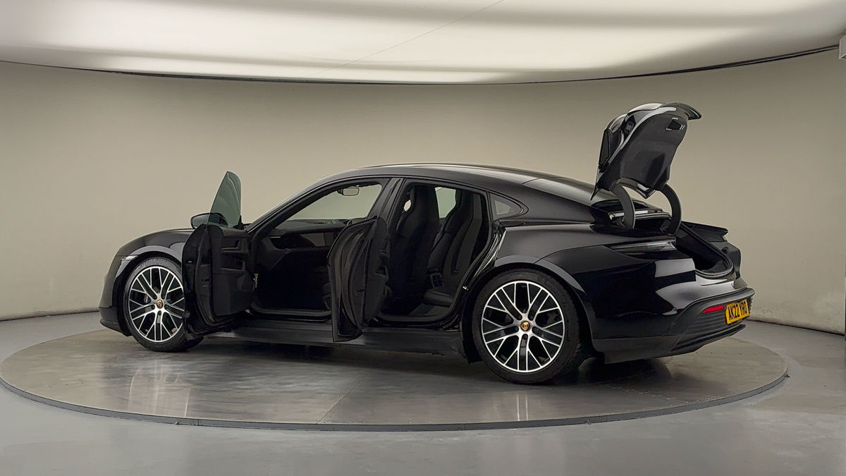 More views of Porsche Taycan
