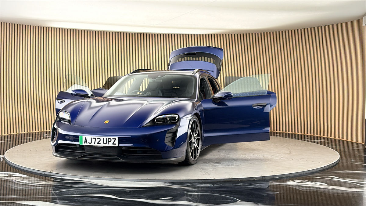 More views of Porsche Taycan