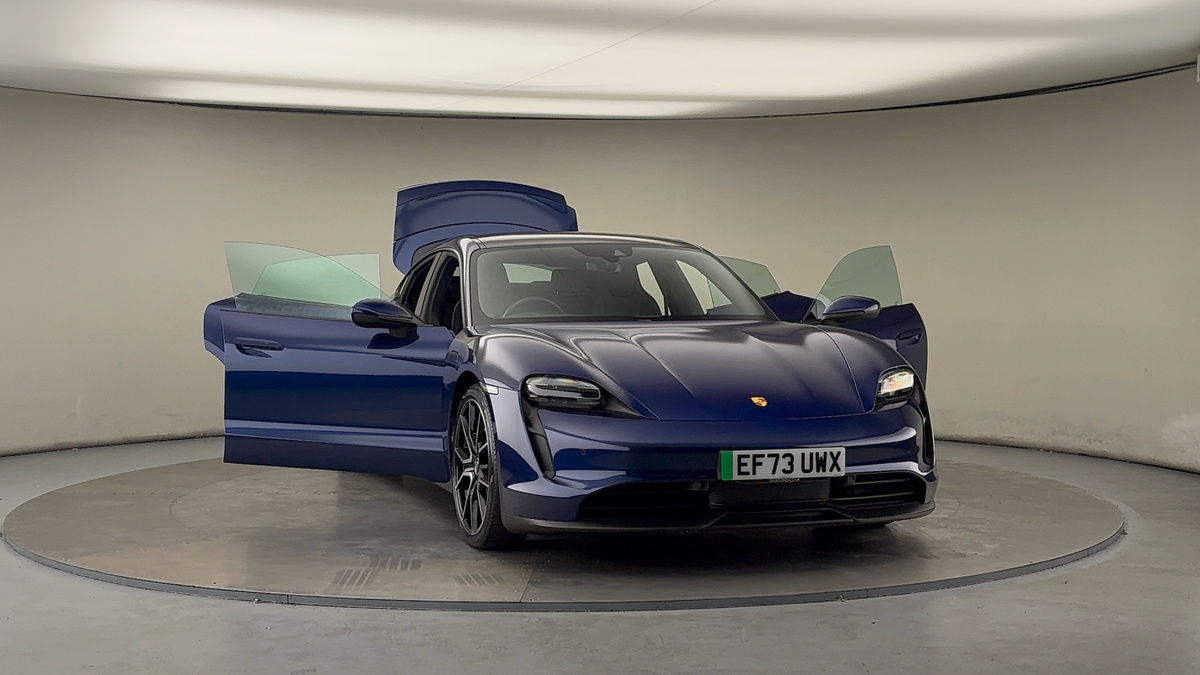 More views of Porsche Taycan