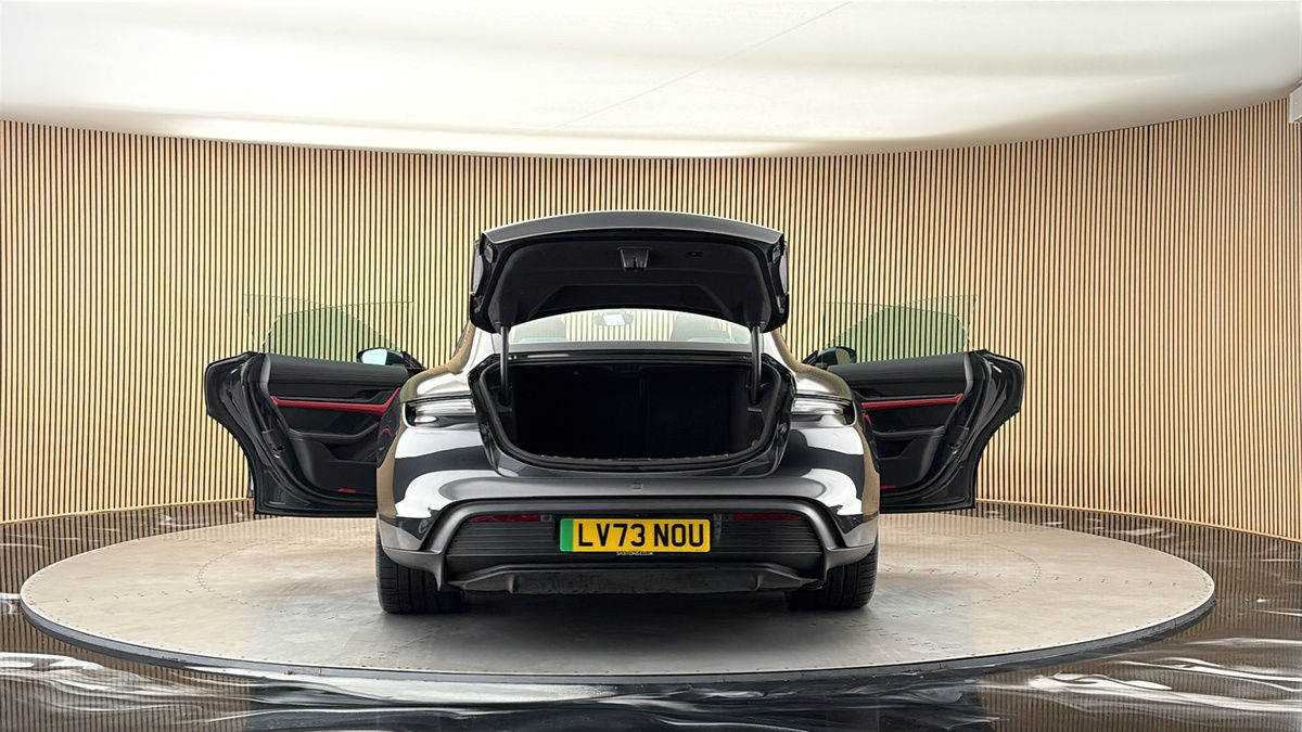 More views of Porsche Taycan