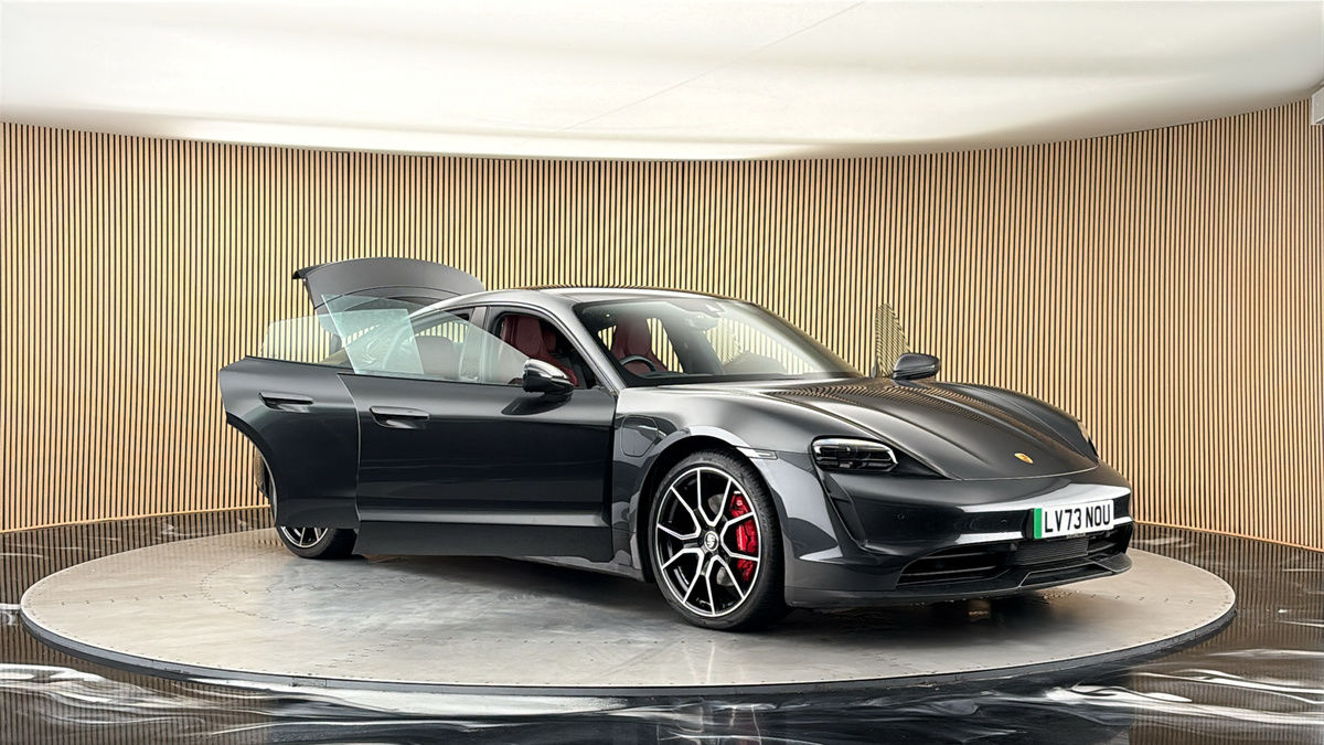 More views of Porsche Taycan