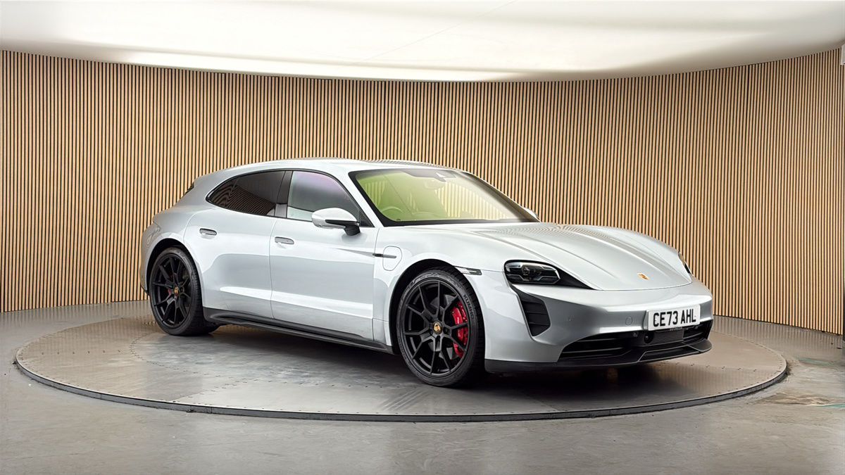 More views of Porsche Taycan