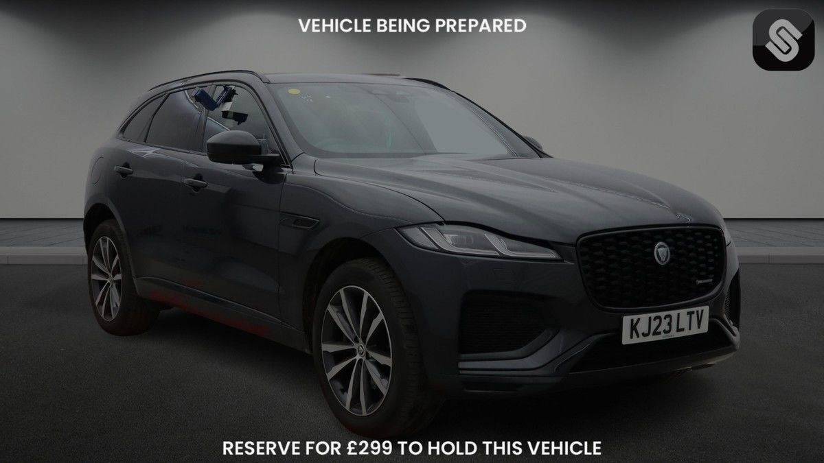 Jaguar F-PACE Sticky Header Image