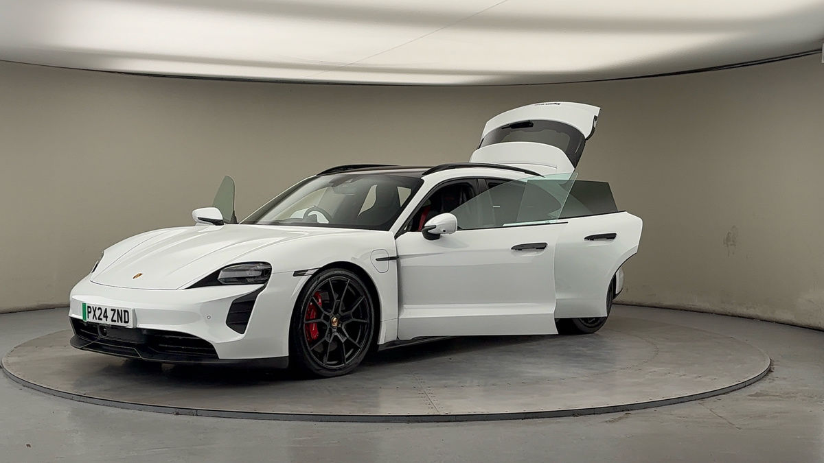 More views of Porsche Taycan