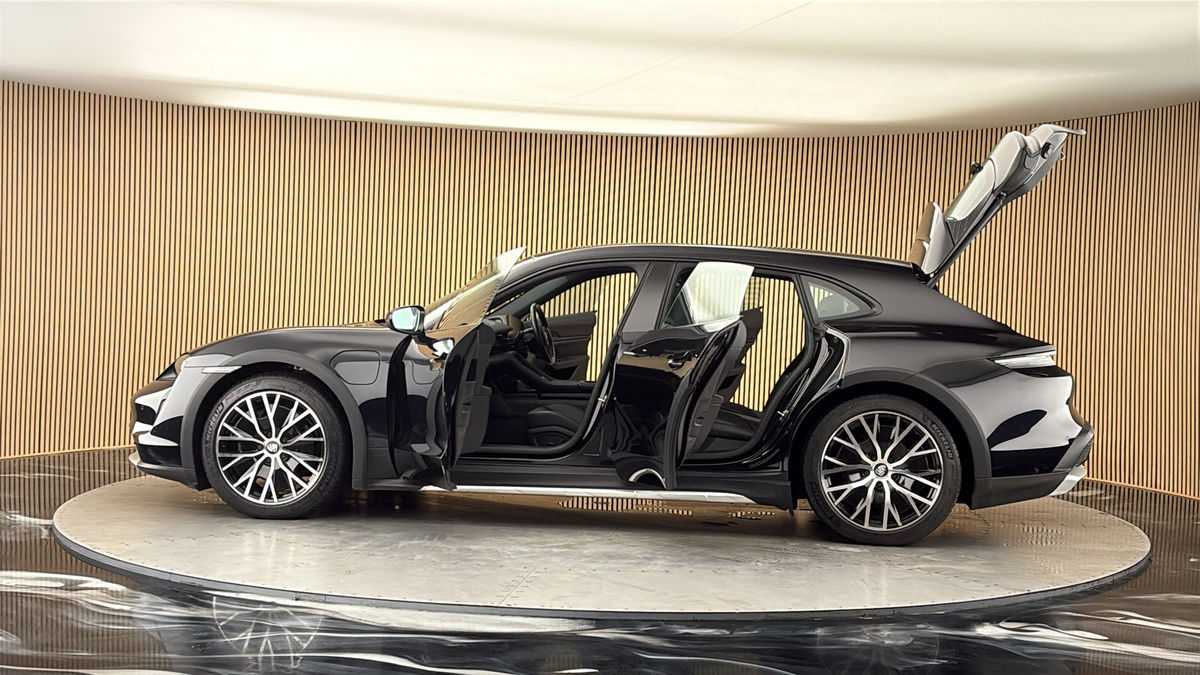 More views of Porsche Taycan