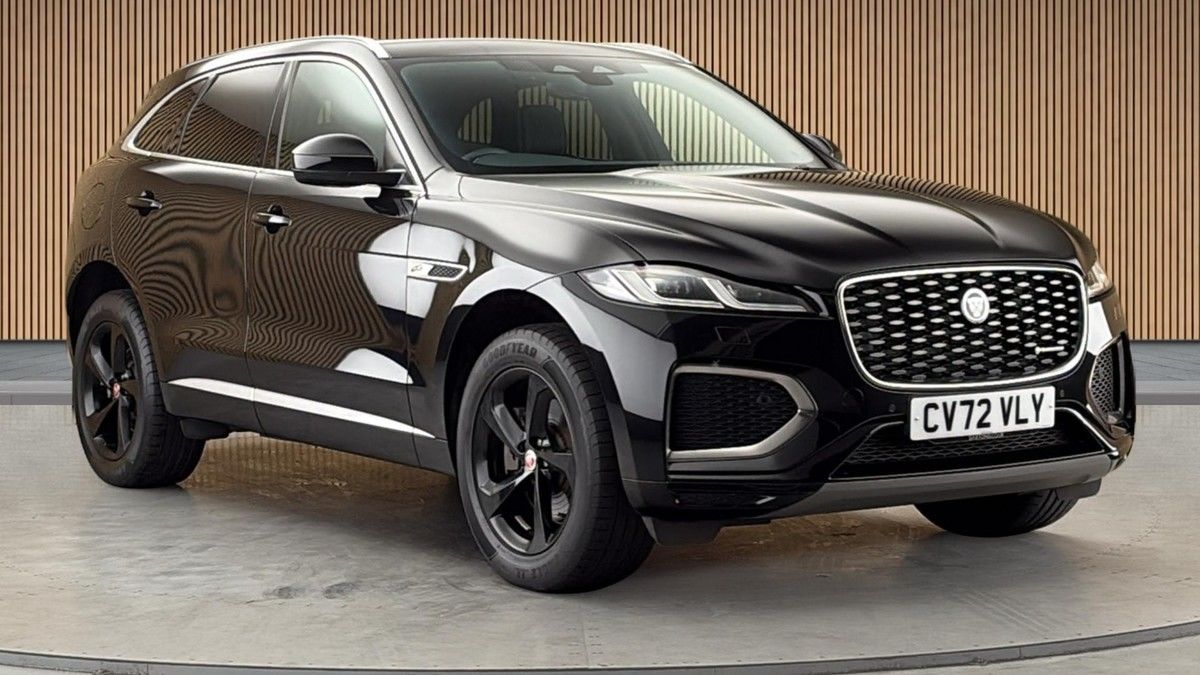 Jaguar F-PACE Sticky Header Image