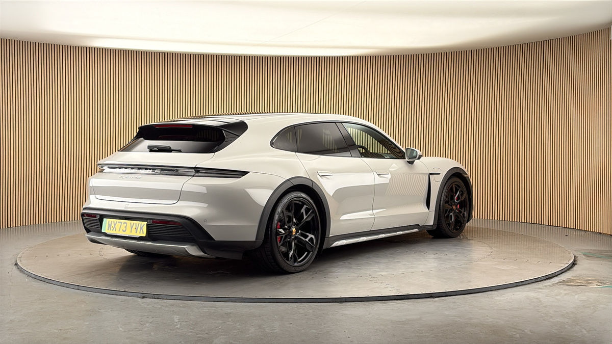 More views of Porsche Taycan