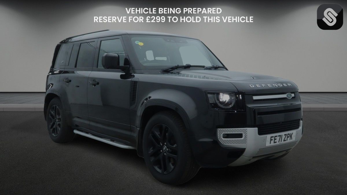 Land Rover Defender 110 Sticky Header Image