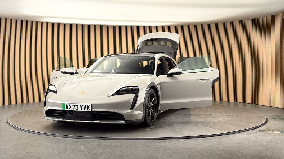 More views of Porsche Taycan
