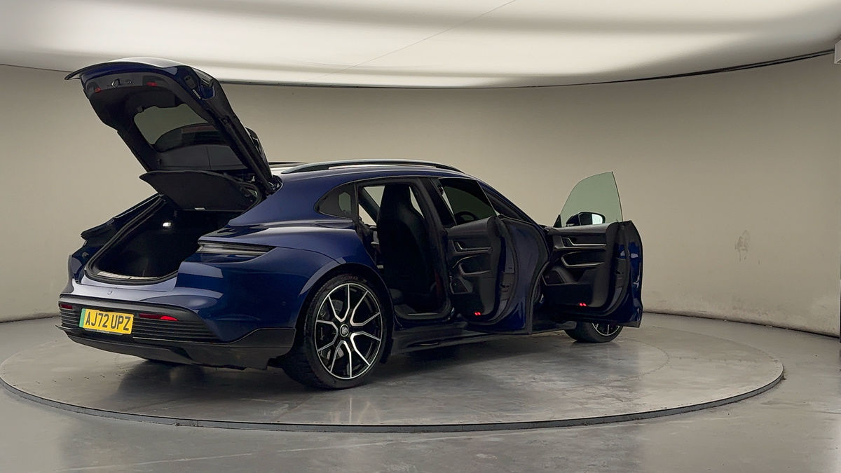 More views of Porsche Taycan