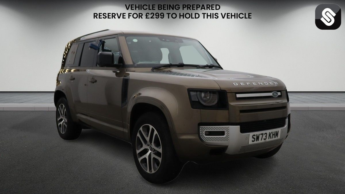Land Rover Defender 110 Sticky Header Image