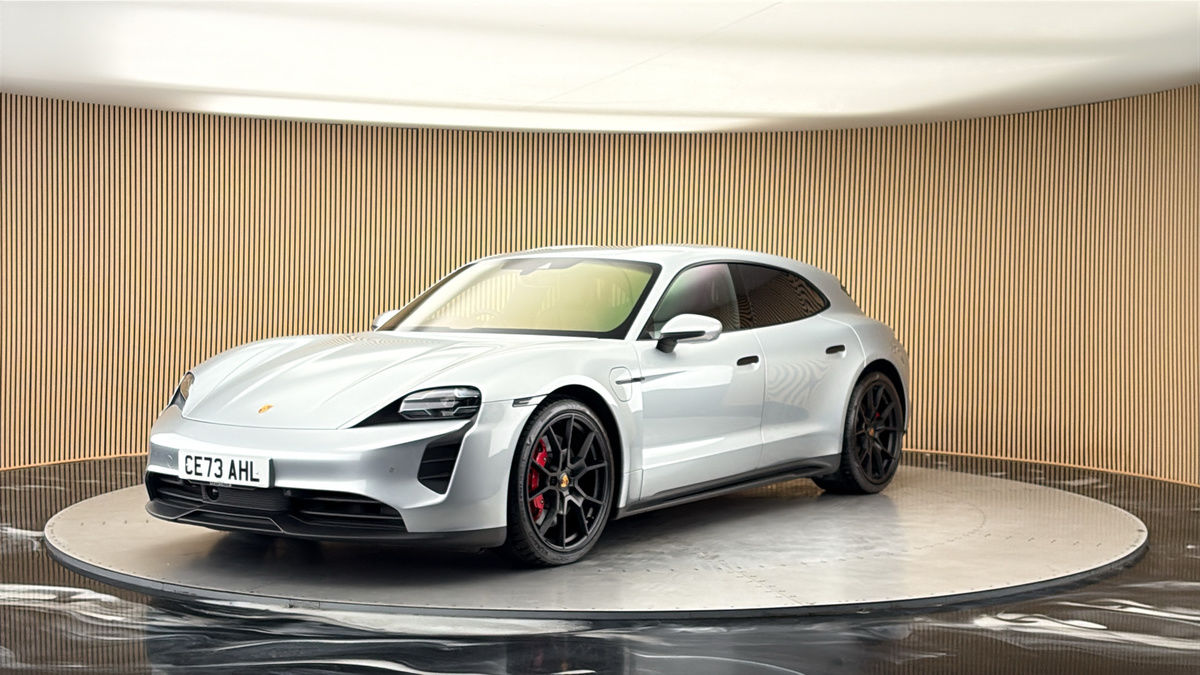 More views of Porsche Taycan