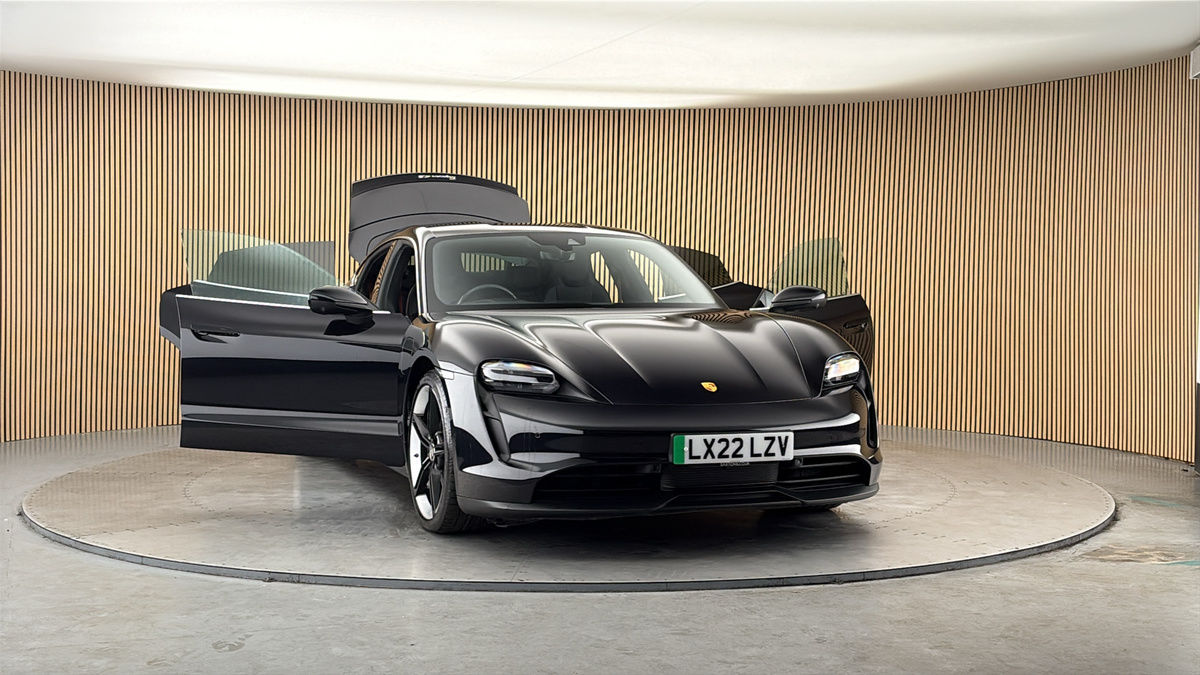 More views of Porsche Taycan