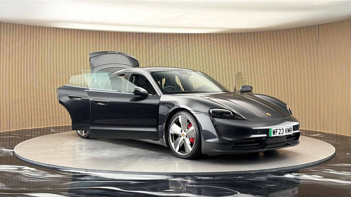 More views of Porsche Taycan