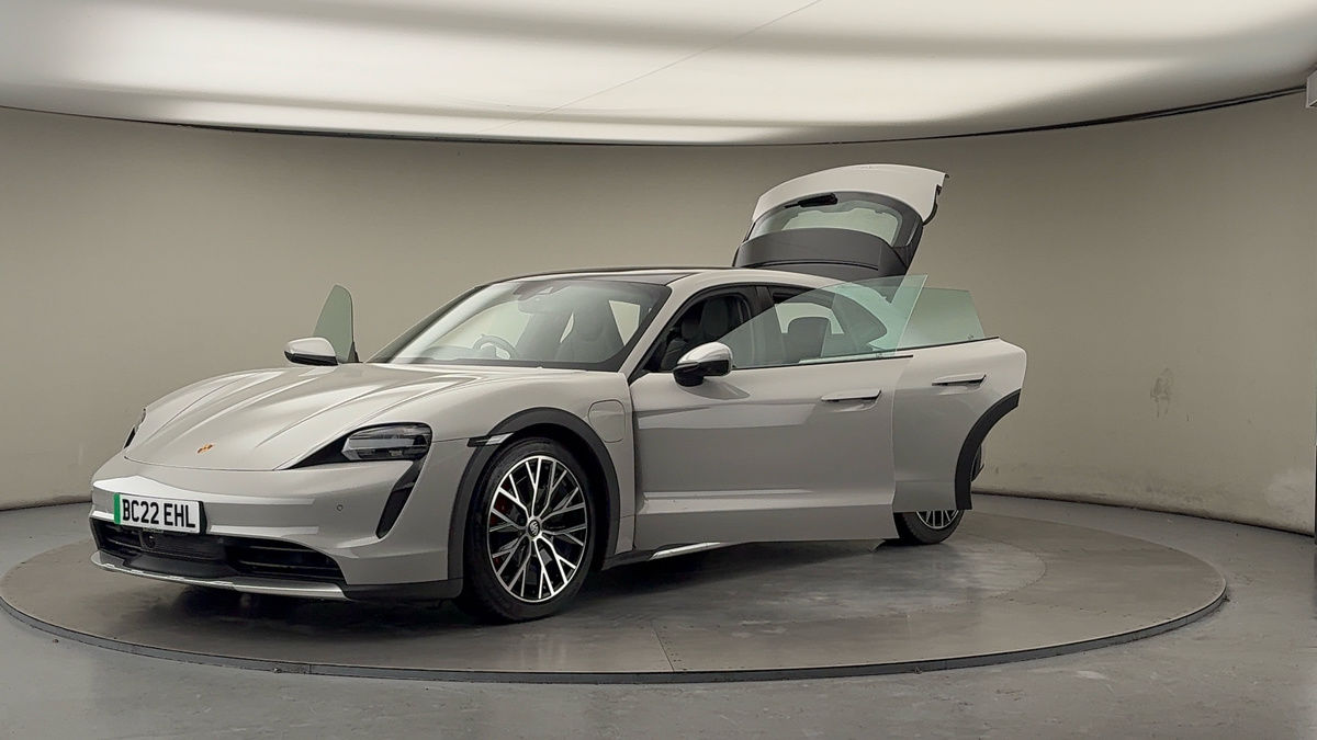 More views of Porsche Taycan