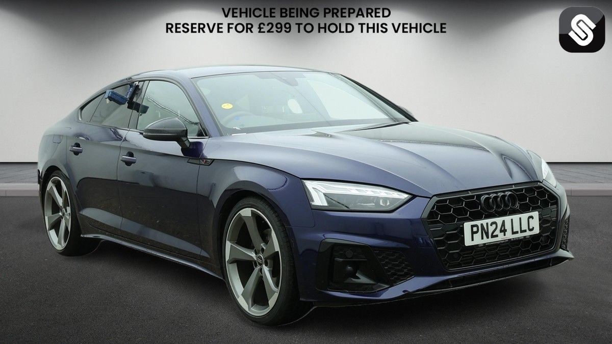 Audi A5 Sticky Header Image