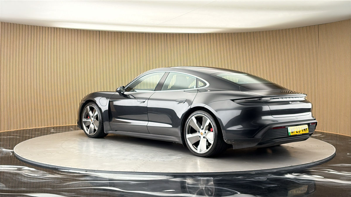 More views of Porsche Taycan