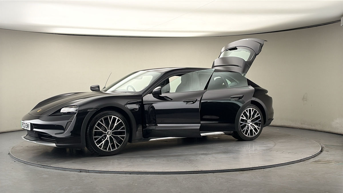 More views of Porsche Taycan