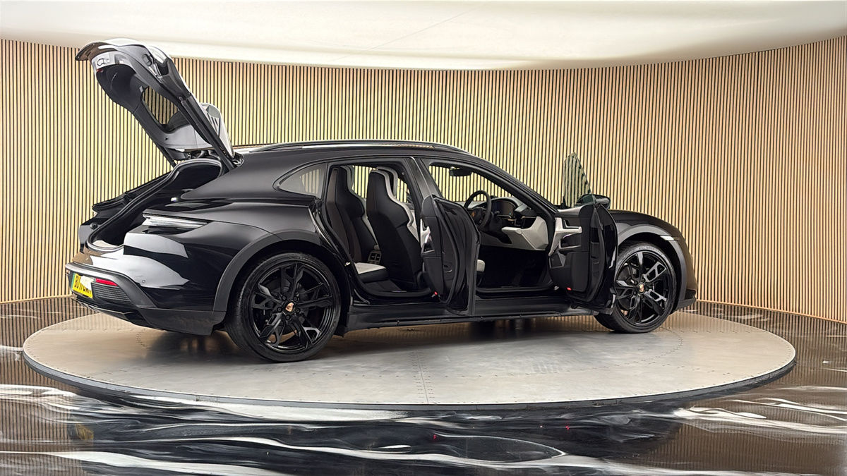 More views of Porsche Taycan