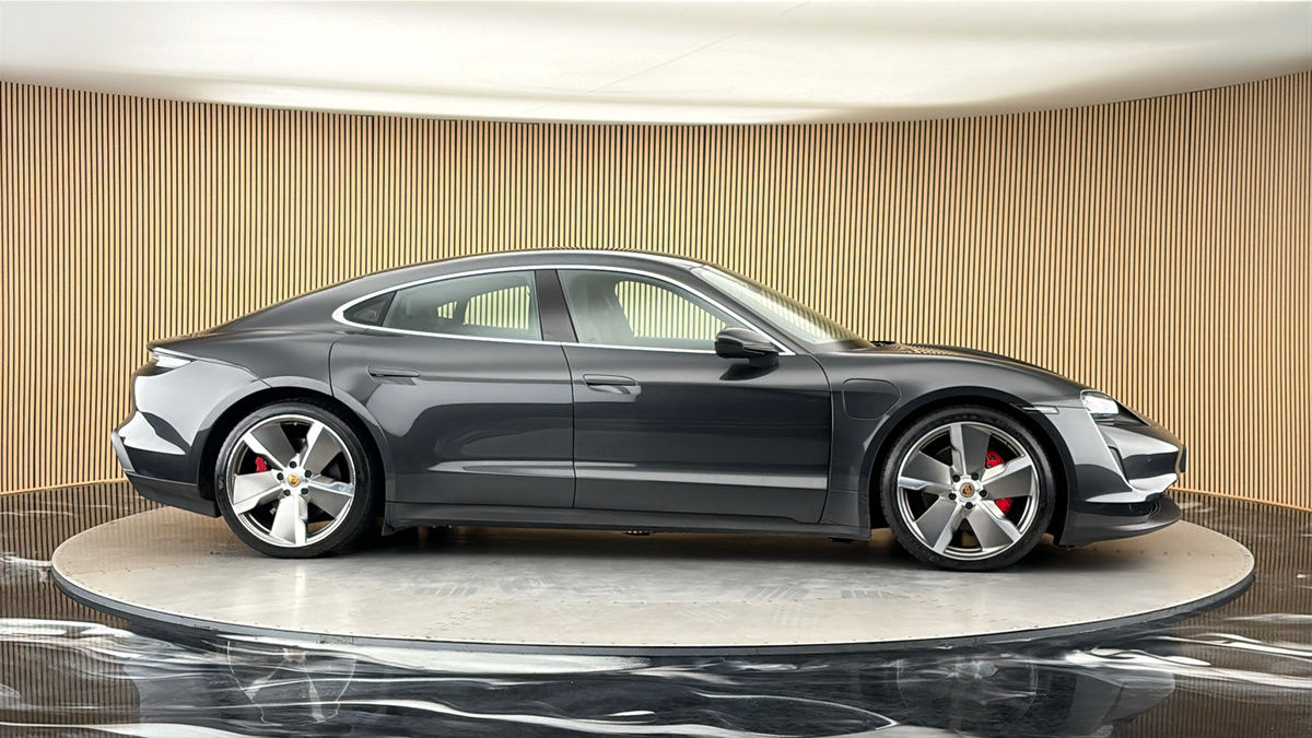 More views of Porsche Taycan