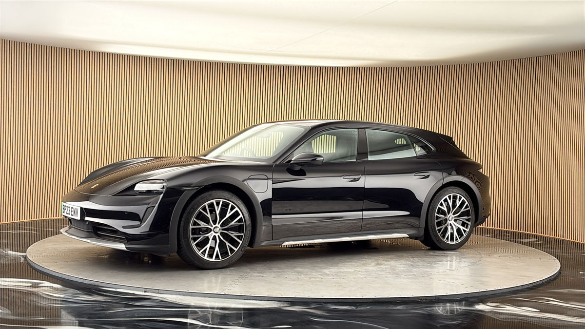 More views of Porsche Taycan