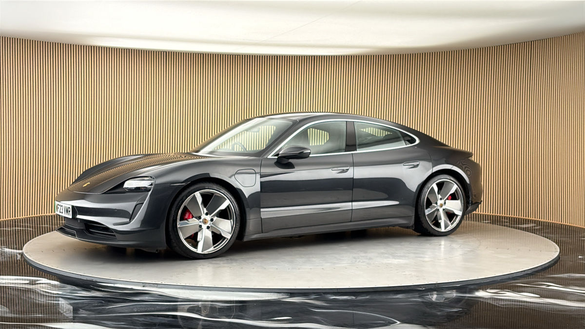 More views of Porsche Taycan