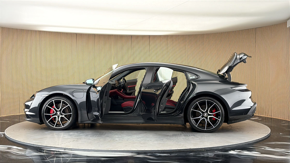 More views of Porsche Taycan