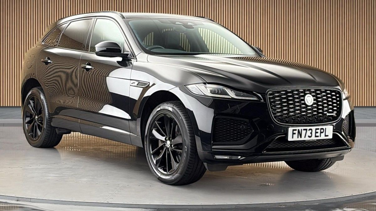 Jaguar F-PACE Sticky Header Image