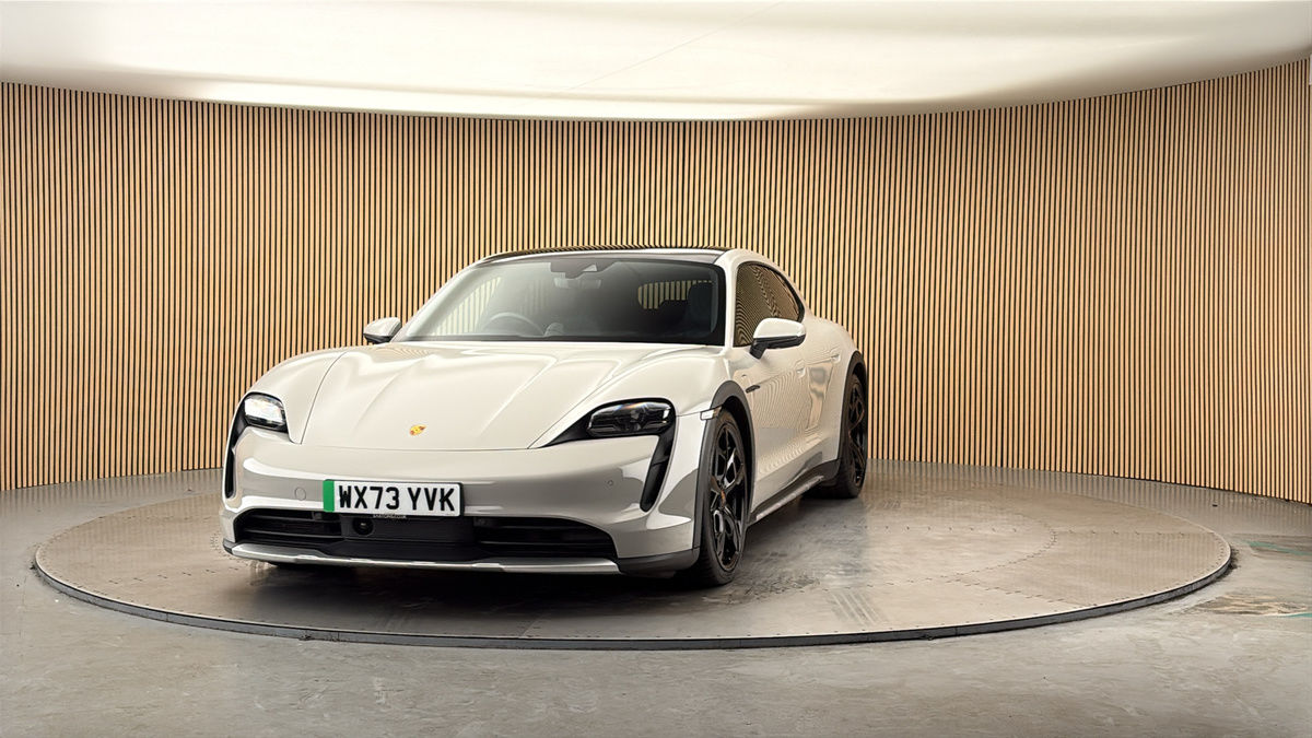 More views of Porsche Taycan