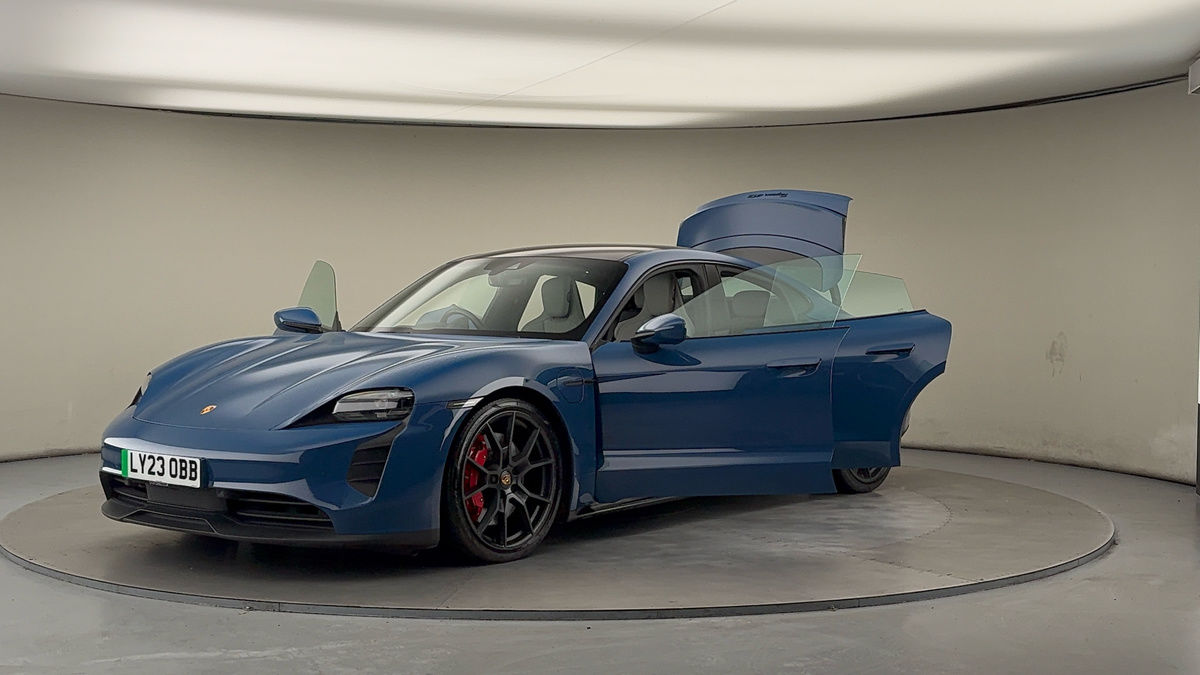 More views of Porsche Taycan