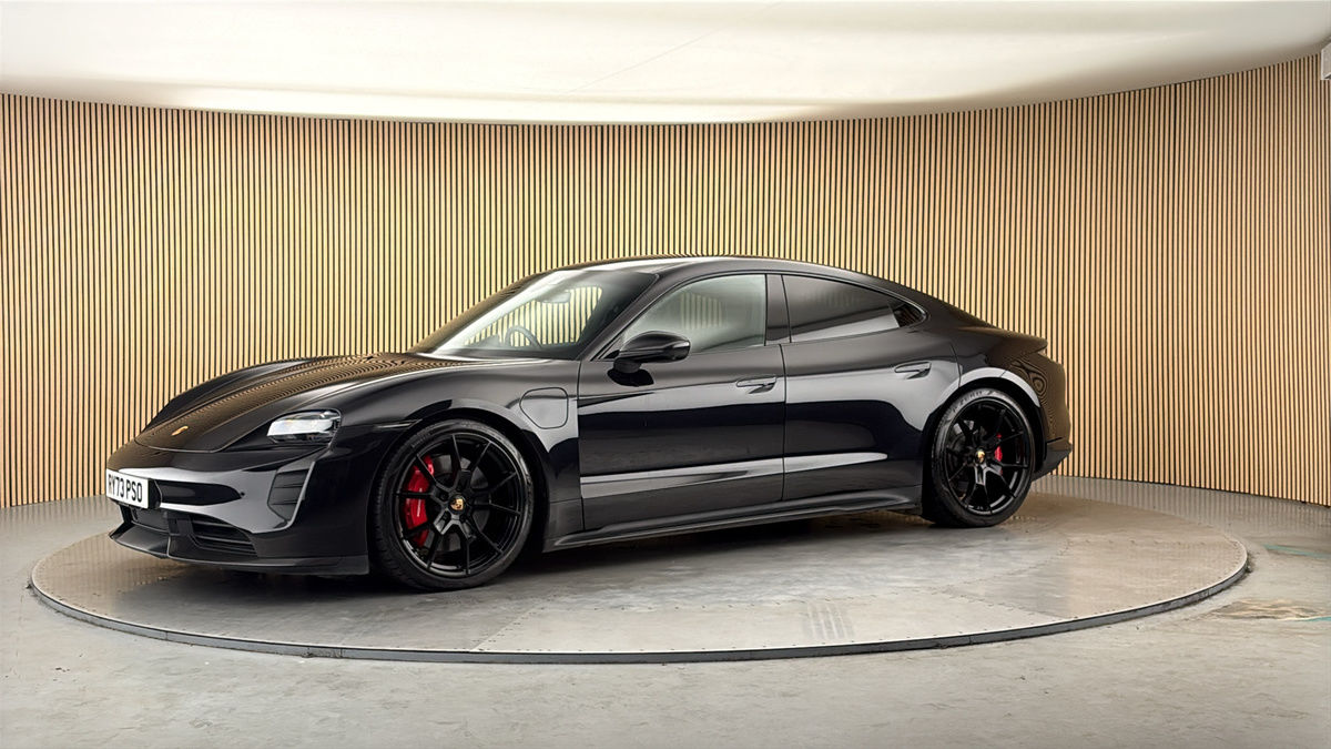 More views of Porsche Taycan