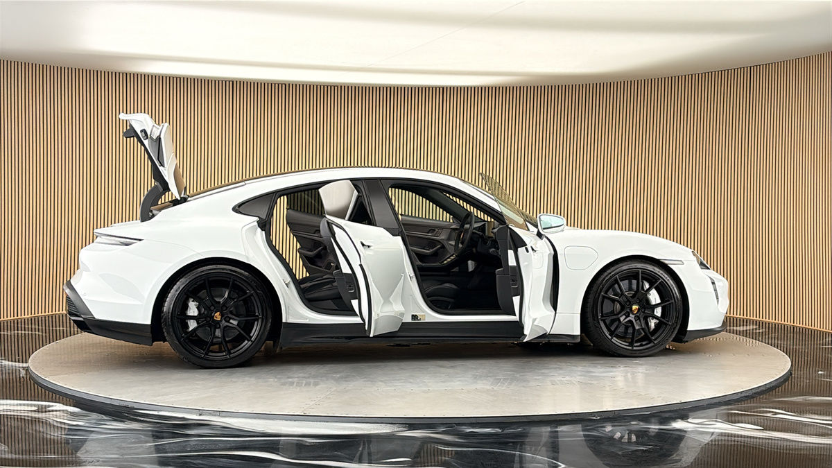 More views of Porsche Taycan