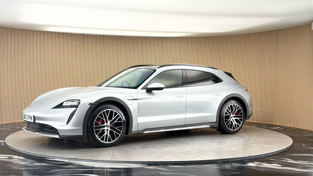 More views of Porsche Taycan