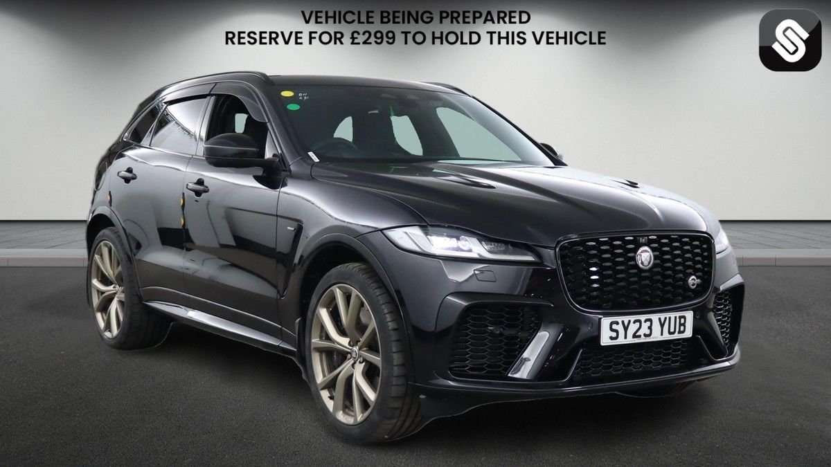 More views of Jaguar F-PACE