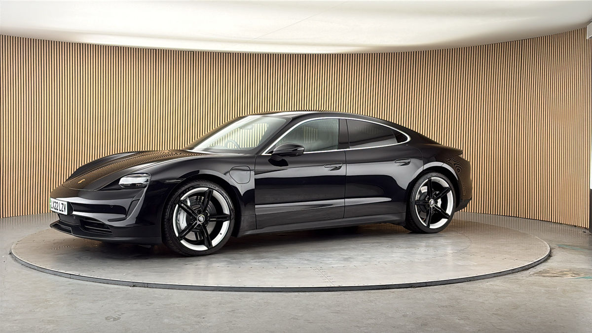 More views of Porsche Taycan