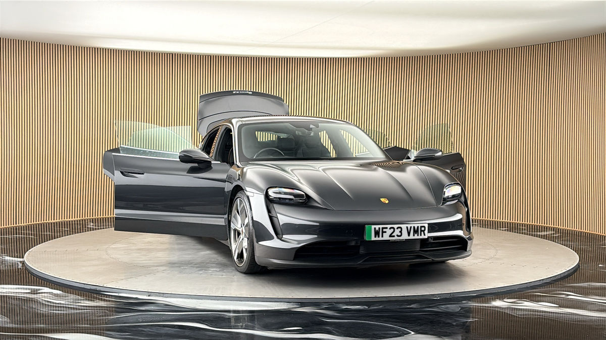 More views of Porsche Taycan