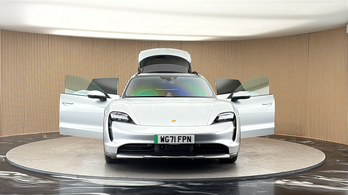 More views of Porsche Taycan